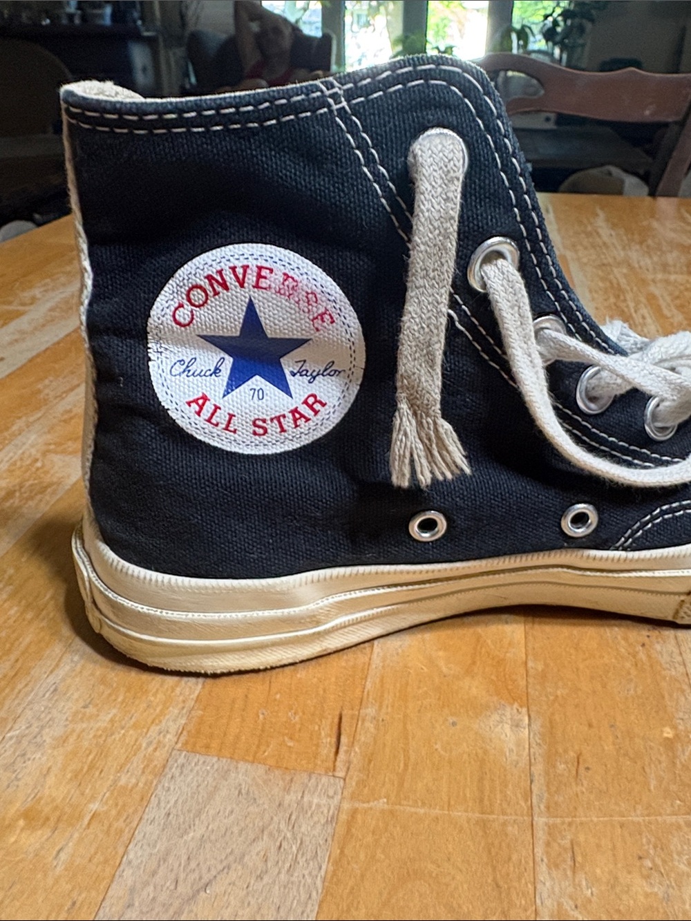 Converse Comme des Garcons high top sneakers - Picture 4 of 9